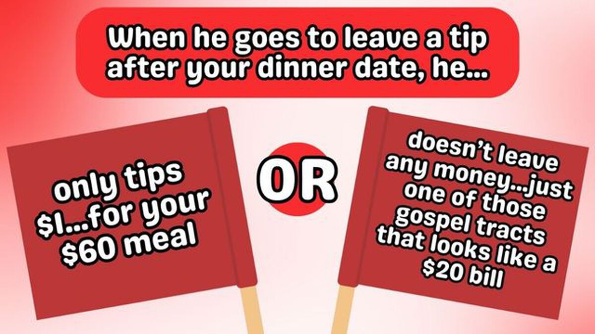 Which is the Bigger Red Flag? image number 3